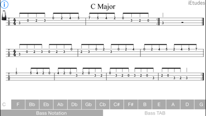 How to cancel & delete Major Scales Bass Guitar from iphone & ipad 2