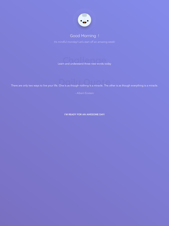 iPad Image of Reflectly