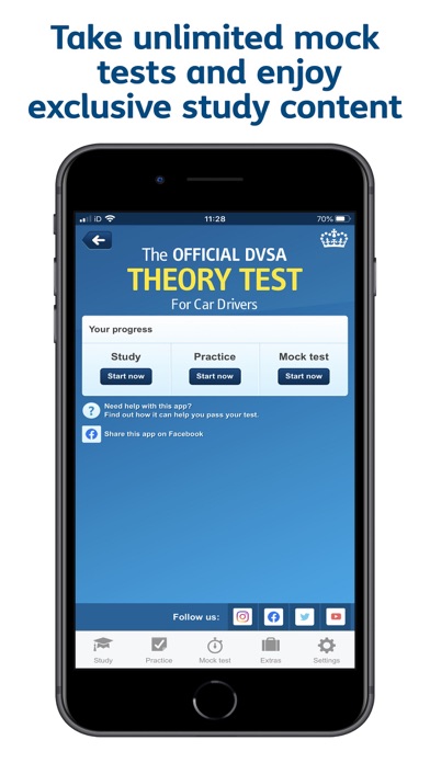 Official DVSA Theory Test Kit app screenshot 4 by TSO (The Stationery Office) - appdatabase.net