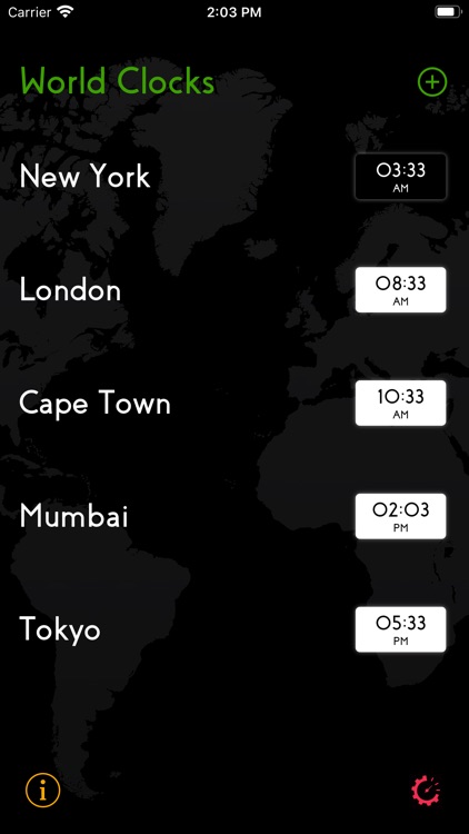 World Clocks - Widget screenshot-3