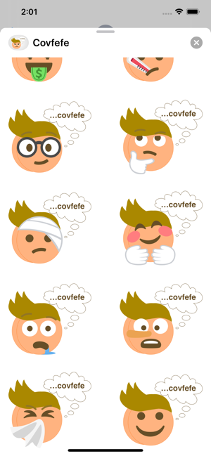 Covfefe Premium Stickers(圖9)-速報App