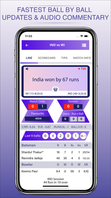 Cricket World Live Line screenshot 2