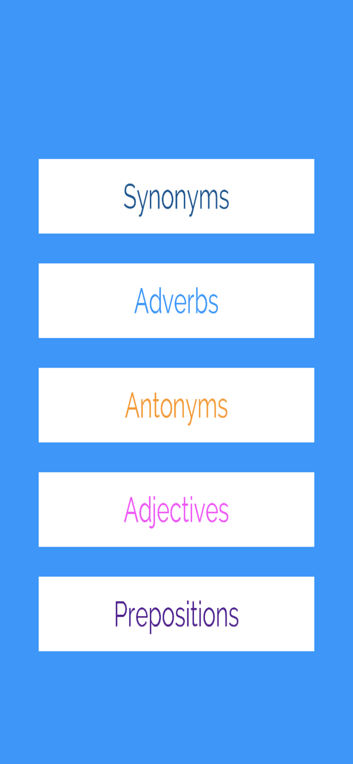 Third Grade Grammar Cards