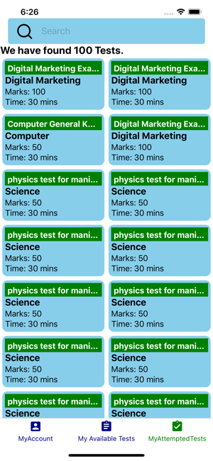 Online Test Management System(圖8)-速報App