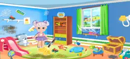 Game screenshot Messy Doll House Cleaner apk