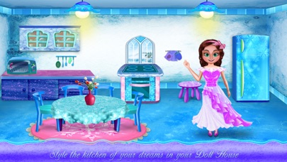 Ice Doll House Designing Game screenshot 2