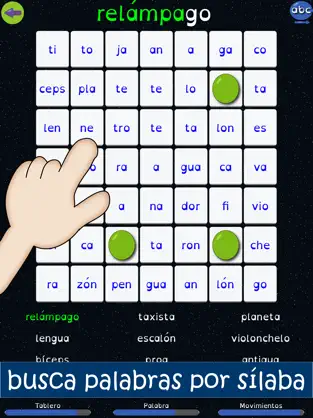 Screenshot 1 Sopa de Sílabas iphone