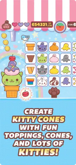 Game screenshot Kitty Cones Arcade hack