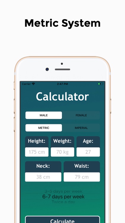 Body Calculator 2