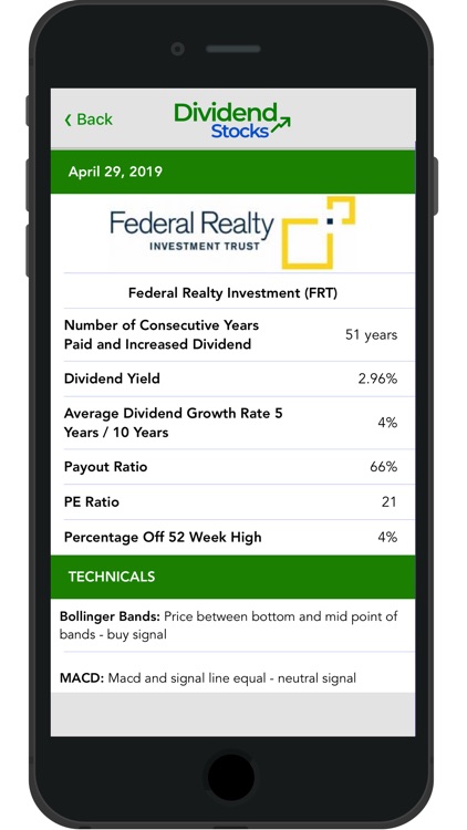 Dividend Stocks screenshot-3