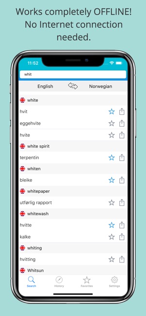 English Norwegian Dictionary +(圖1)-速報App