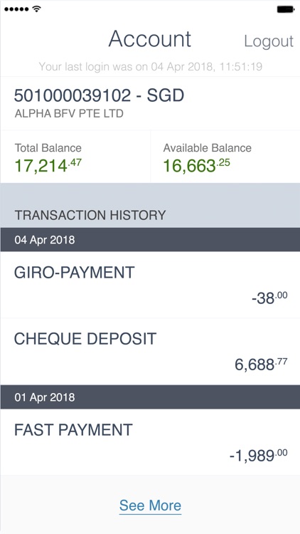 OCBC Business Mobile Banking screenshot-4