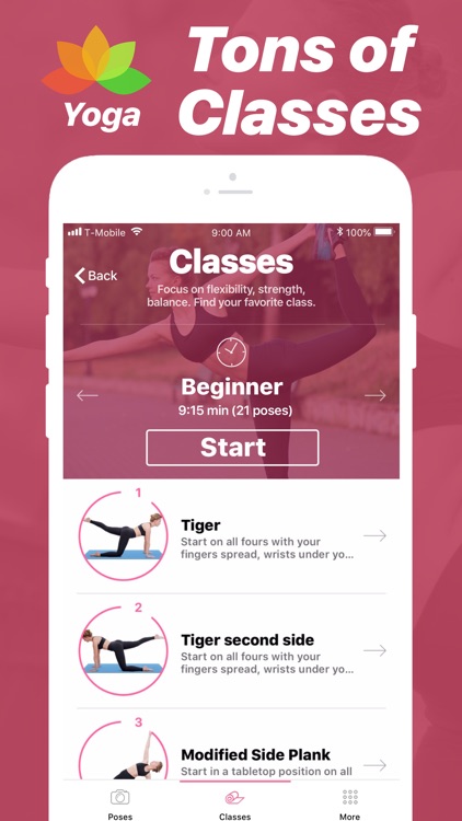 Yoga - Poses & Classes at Home