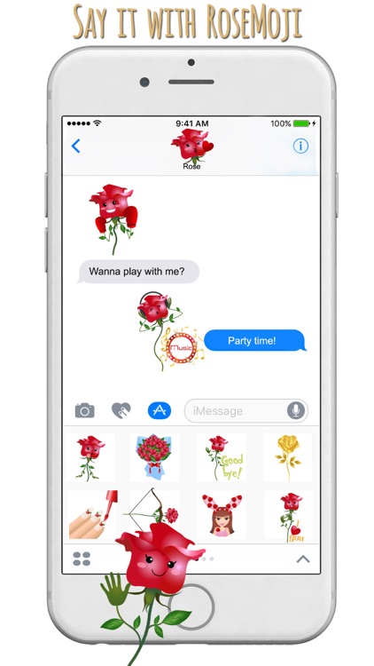 RoseMoji - Floral Language screenshot-3