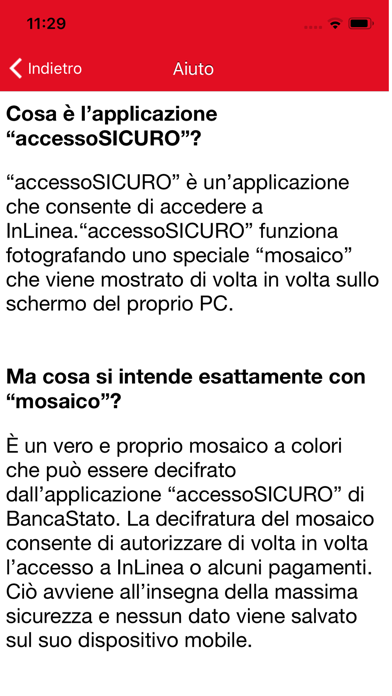 accessoSICURO screenshot 2
