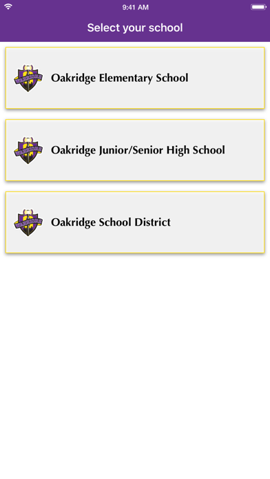 Oakridge School District screenshot 4