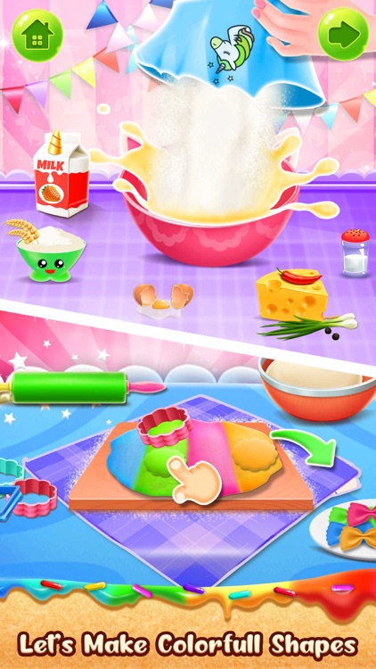 Unicorn Pasta Cooking Game screenshot-3