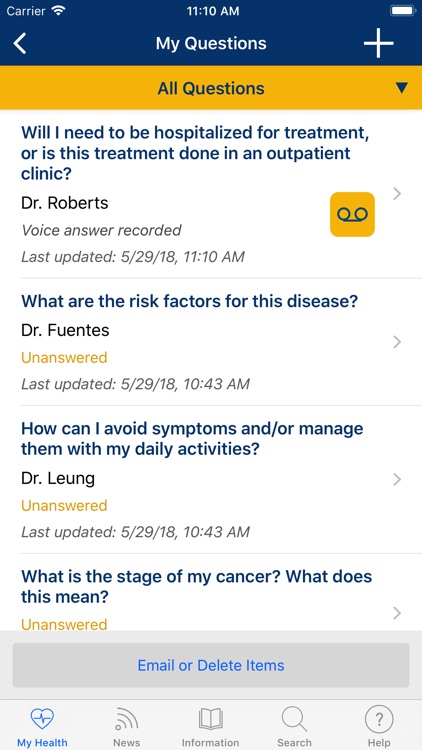 Cancer.Net Mobile screenshot-3