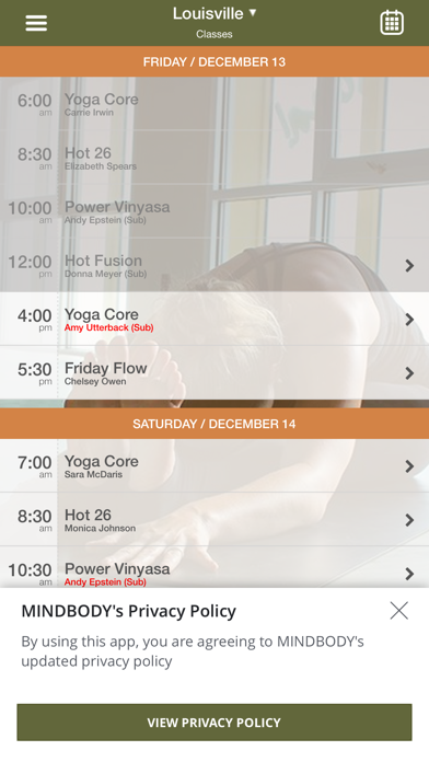 Bend and Zen Hot Yoga screenshot 2