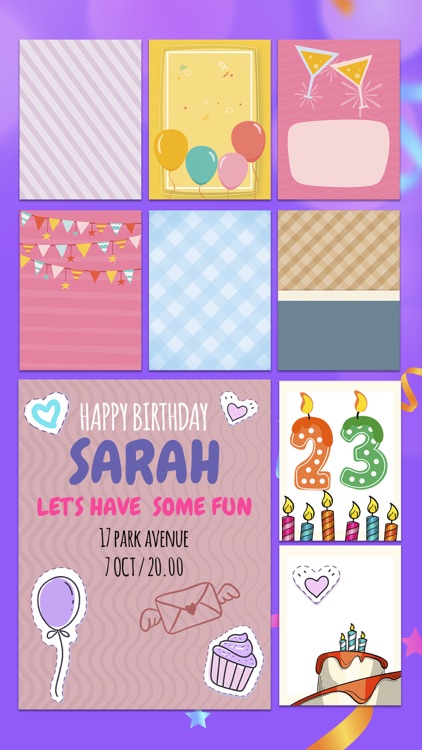 Happy Birthday Cards & Frames