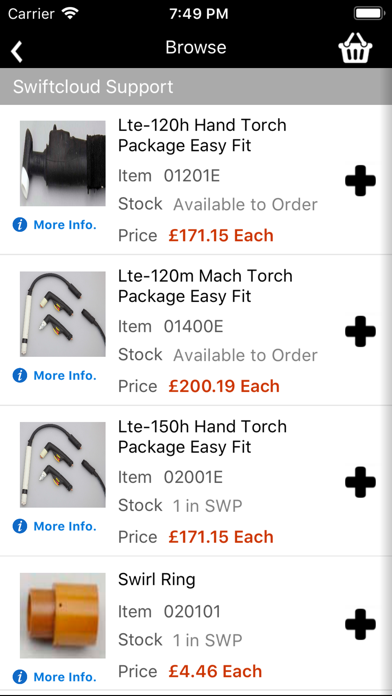 Specialised Welding Products screenshot 3