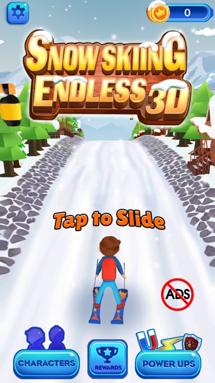 Snow Skiing Endless 3D