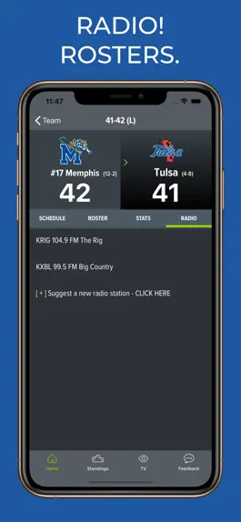 Game screenshot Tulsa Football Schedules apk