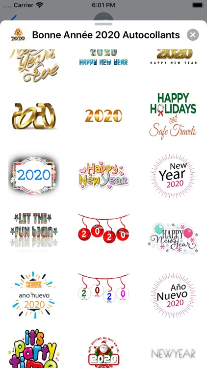 Happy New Year 2020 Sticker screenshot-3