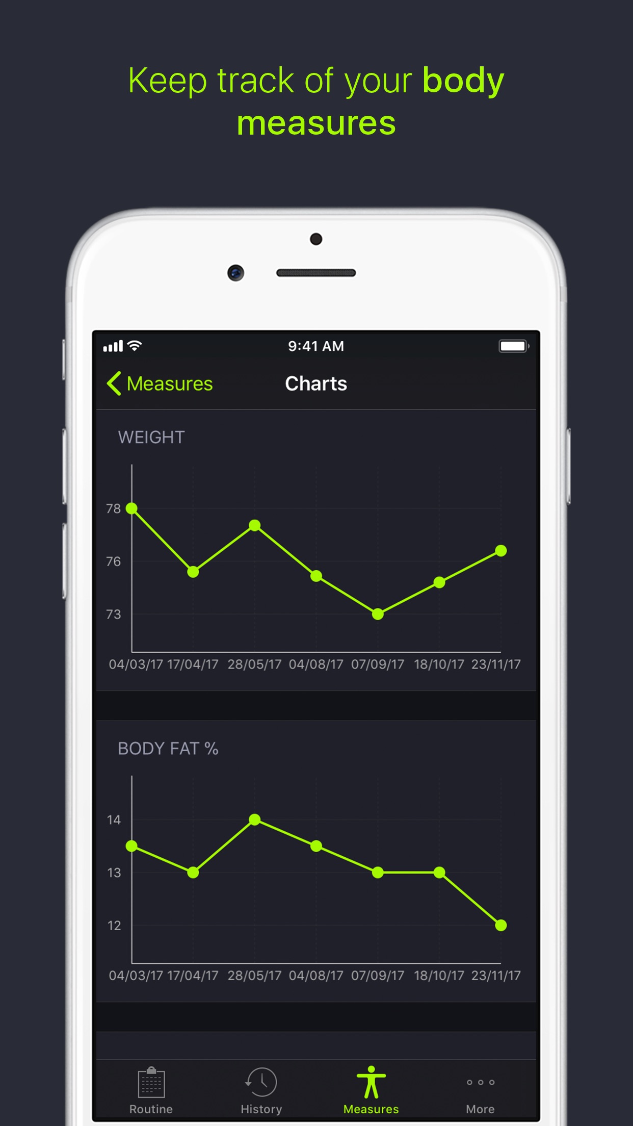 Screenshot do app SmartGym: Gym & Home Workouts