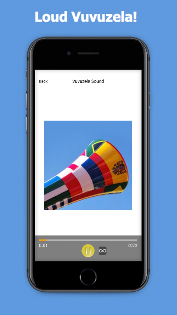 Loud sounds of Vuvuzela