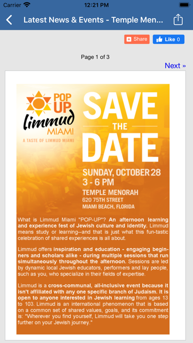 Screenshot #3 pour Temple Menorah