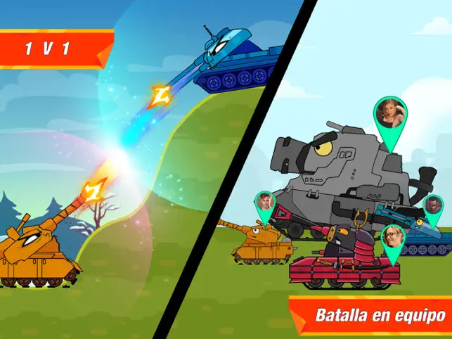 Screenshot 4 Tank Heroes - Tank Games iphone