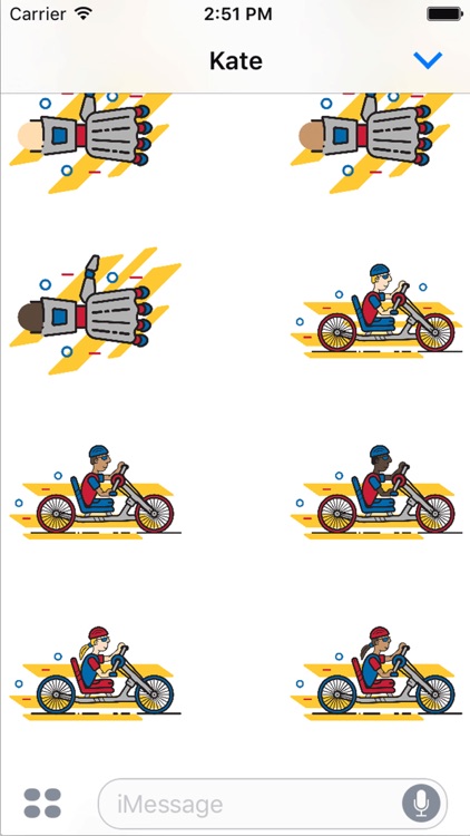 Achilles Marathon Sticker Pack screenshot-3