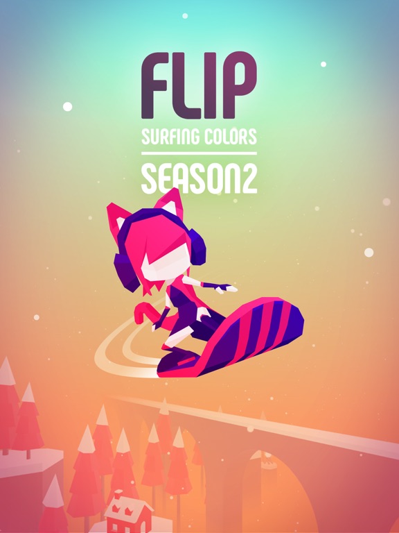 Flip : Surfing Colors на iPad