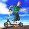 Get ready for the BMX scooter freestyle tricks in the scooter stunt racing game