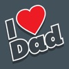 Father's Day Stickers & Wishes
