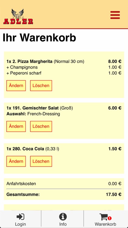 Pizza Adler Gottmadingen screenshot-3