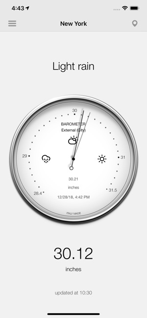 Barometer-Atmospheric pressure(圖3)-速報App