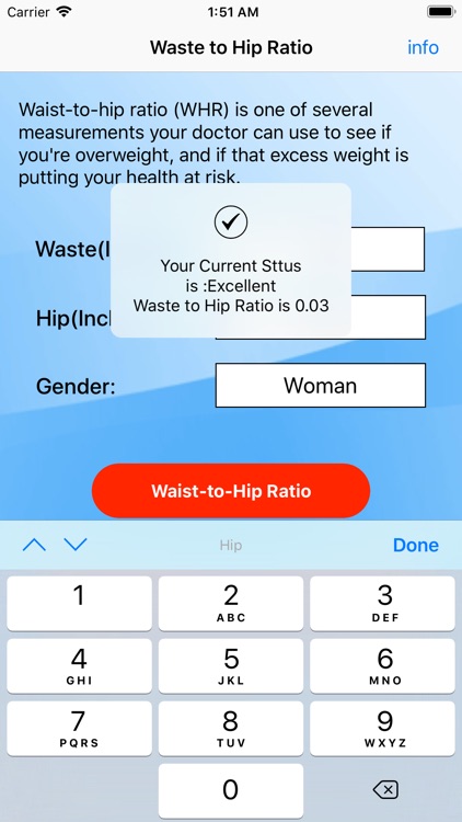 Waist to Hip Ratio screenshot-3