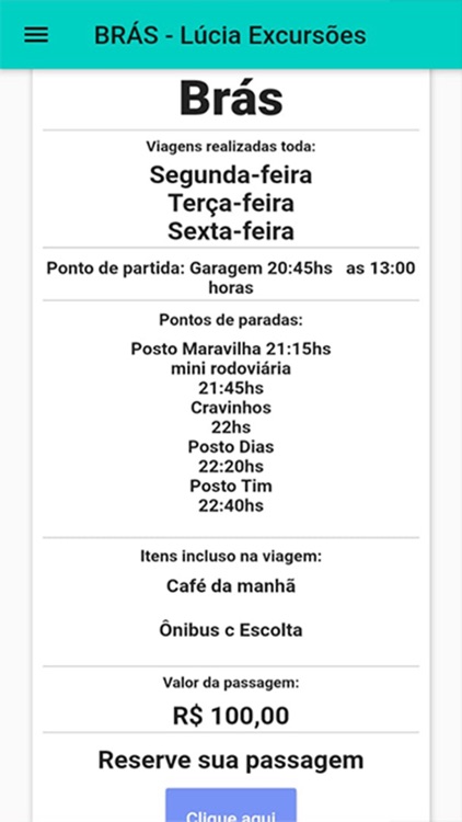 Lucia Excursões screenshot-4