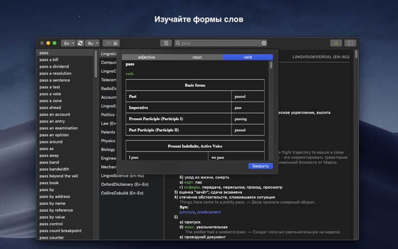 Lingvo Russian-English screenshot 2