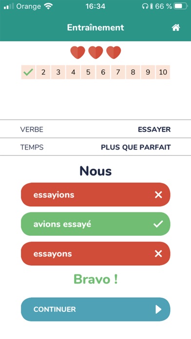 Santillana Français – Verbes screenshot 4