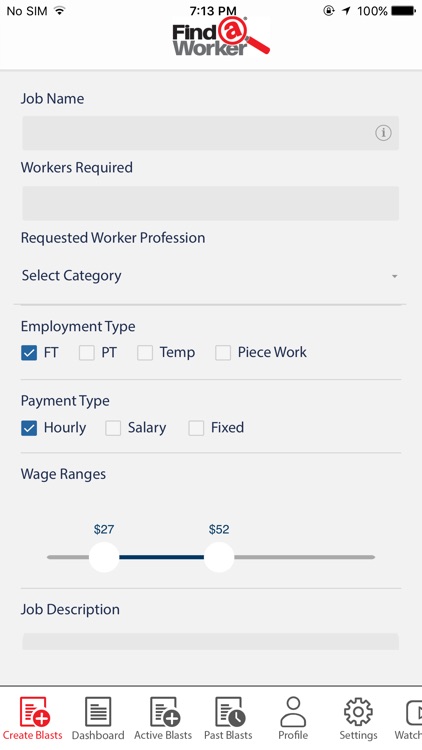 Find A Worker App