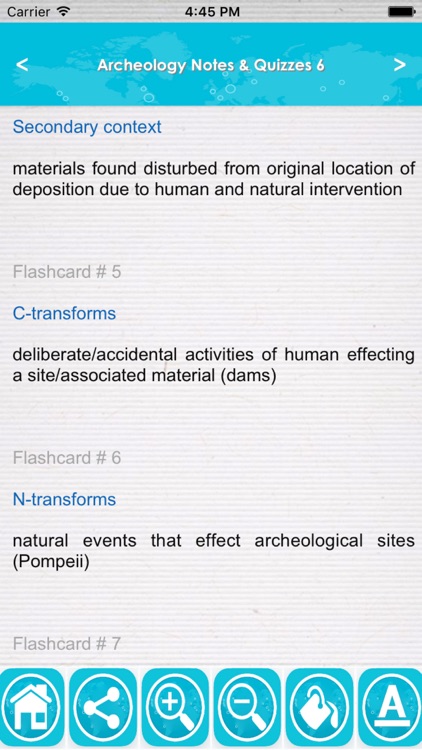 Archeology Exam Review App Q&A