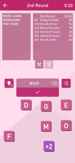 Word Battle Multiplayer(圖8)-速報App
