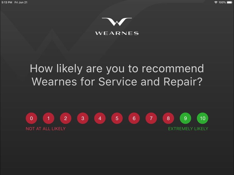 Wearnes CORE Survey