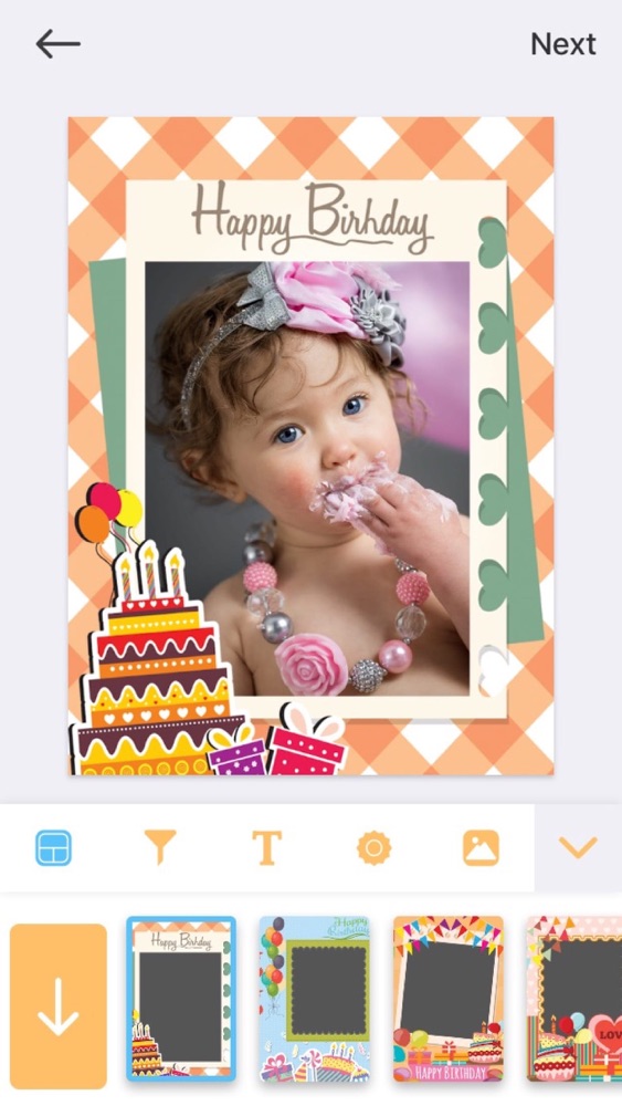 Birthday photo editor free download