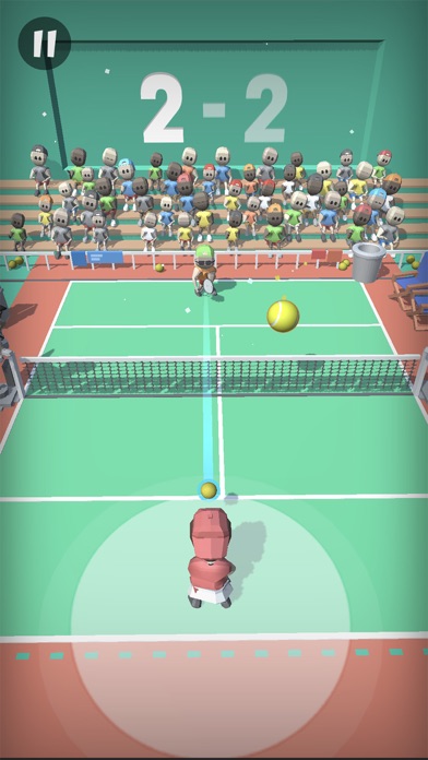 Fun Tunnis 3D - تحدي التنس screenshot 3