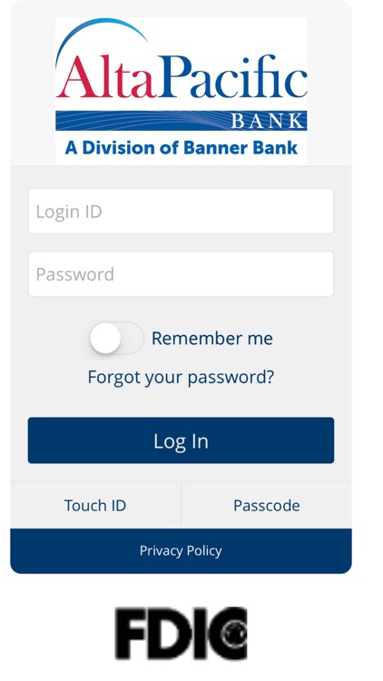 AltaPacific Bank Mobile