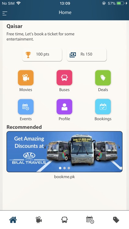 Bookme - Ticket Booking